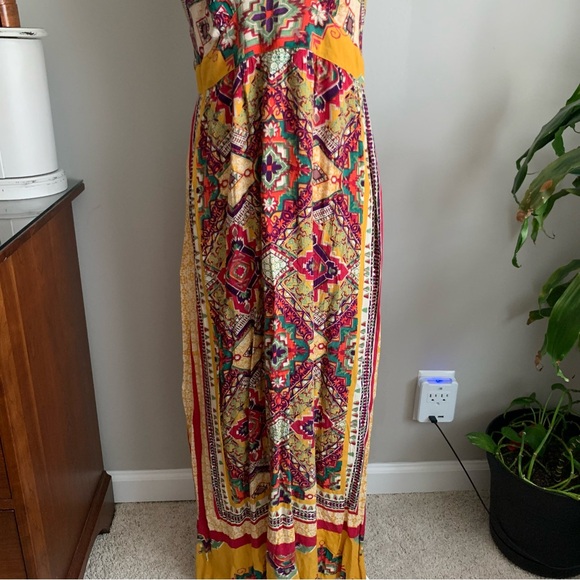 Forever 21 colorful halter maxi dress - Picture 6 of 12